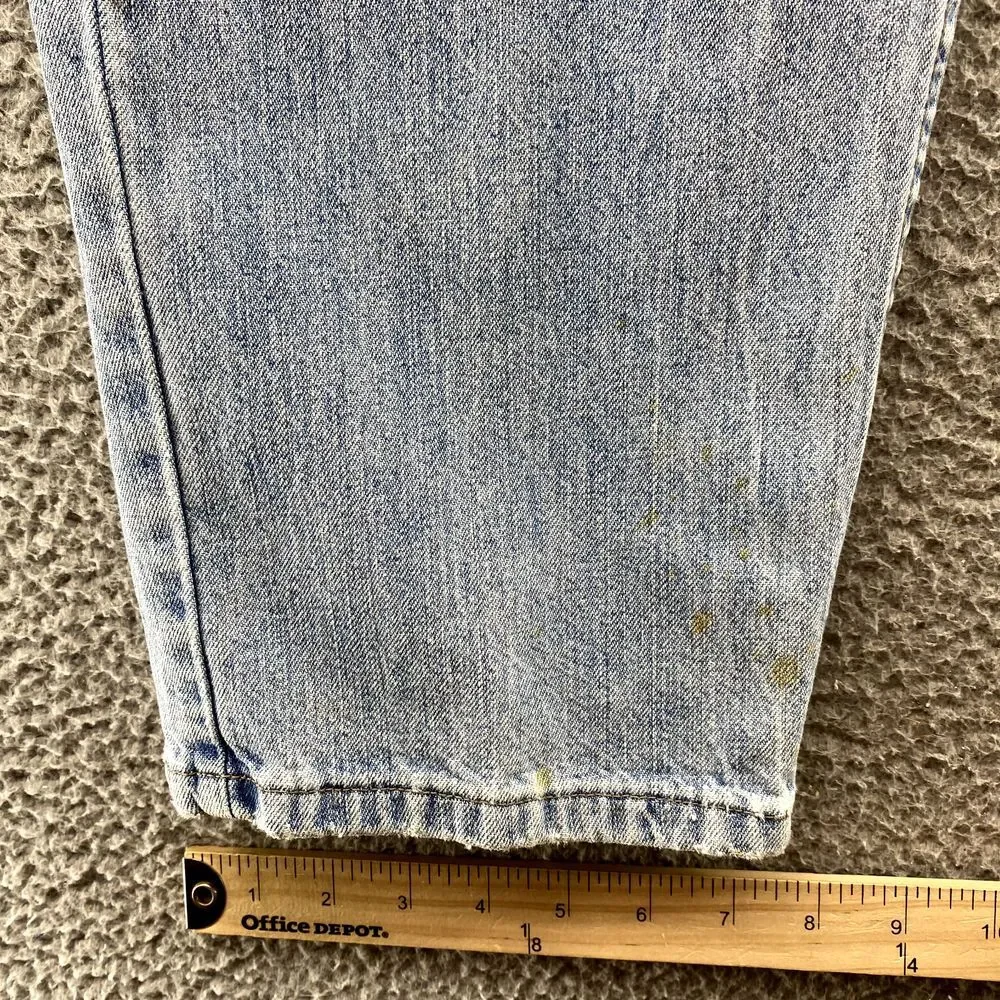 Vintage Banana Republic Jeans Men 32x32* Button Fly 90's Straight Y2k Streetwear
